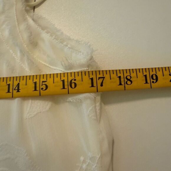 M.S.S.P White Embroidered Sleeveless Sheath Dress Sz M LWD, Wedding, Party - Picture 12 of 16